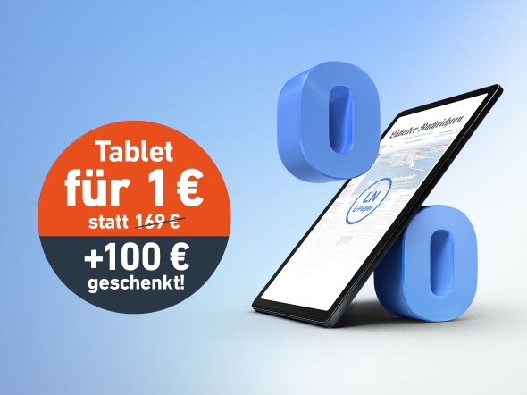 Aktionsbundle – LN Digital inkl. Tablet