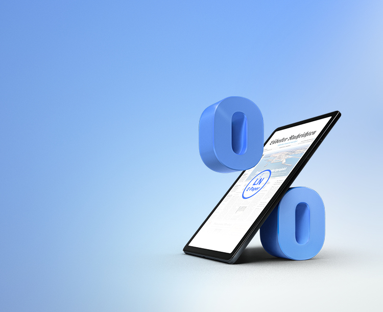 LN mit Galaxy Tab A9+ zum Sonderpreis.